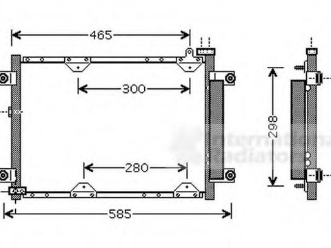 Condensator, climatizare SUZUKI GRAND VITARA XL-7 I (FT, GT) - VAN WEZEL 52005075