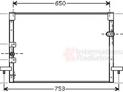 Condensator, climatizare TOYOTA ESTIMA (TCR2_, TCR1_) - VAN WEZEL 53005213