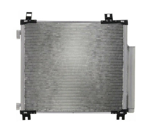 Condensator climatizare Toyota IQ, 10.2008-, motor 1.0, 50 kw, 1.33, 72 kw benzina, cutie manuala/CVT, full aluminiu brazat, 450(420)x387(375)x16 mm, cu uscator si filtru integrat