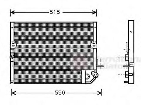 Condensator, climatizare TOYOTA TACOMA II pick-up (RN6_, RN5_, LN6_, YN6_, YN5_, LN5_) - VAN WEZEL 53005118