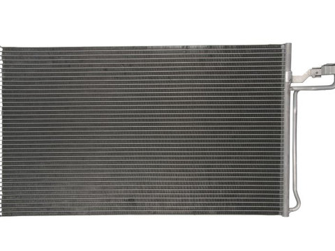 Condensator climatizare Volvo C30, 03.2007-12.2012, C70, 03.2007-2013, motor 2.5 T, 169 kw benzina, cutie manuala/automata, full aluminiu brazat, 630(590)x363x12 mm, fara filtru uscator 61473