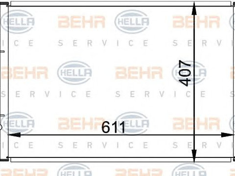 Condensator climatizare VW AUDI A4 00-04 1,6-3,0B/TD - Cod intern: W20088576 - LIVRARE DIN STOC in 24 ore!!!