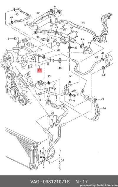 Conducta apa Audi A4 B7 (8E)Berlina 2007 1.9 TDI O