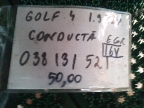 Conducta EGR 038131521 Vw Golf 4 1.9 TDI