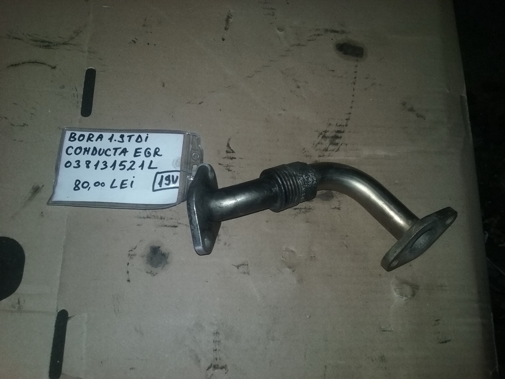 Conducta egr Vw Bora 1.9 TDI, 038131521L