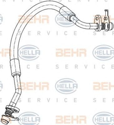 Conducta inalta presiune clima CITROEN C6 TD HELLA 9GS351338671