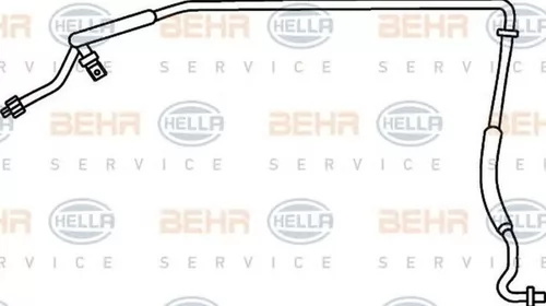 Conducta inalta presiune clima FORD FIESTA V JH JD HELLA 9GS351337301 PieseDeTop