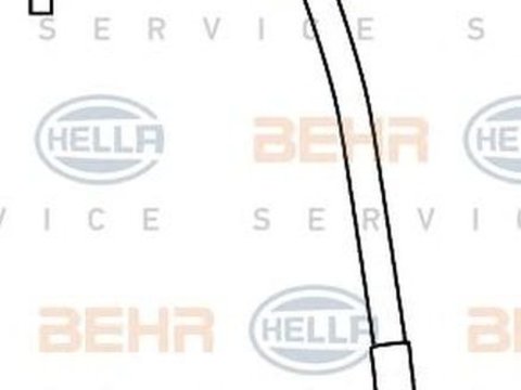 Conducta inalta presiune clima FORD FOCUS II DA HELLA 9GS 351 337-411