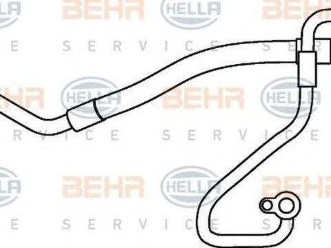 Conducta inalta presiune clima FORD MONDEO III combi BWY HELLA 9GS 351 337-171