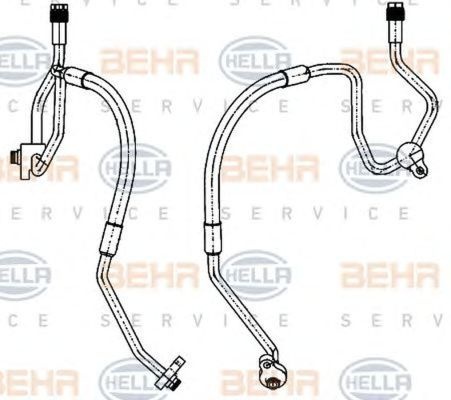 Conducta inalta presiune clima FORD S-MAX WA6 HELLA 9GS351338471