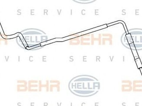 Conducta inalta presiune clima FORD TRANSIT caroserie FA HELLA 9GS 351 337-601