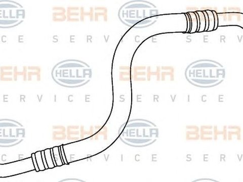 Conducta inalta presiune clima MERCEDES-BENZ S-CLASS W221 HELLA 9GS 351 337-511