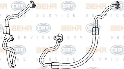 Conducta joasa presiune clima FORD GALAXY WA6 HELLA 9GS 351 338-491 PieseDeTop