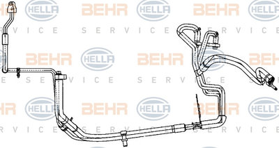 Conducta presiune variabila,aer conditionat (9GS35