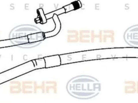 Conducta presiune variabila clima FORD FIESTA VI Van HELLA 9GS351338401 PieseDeTop