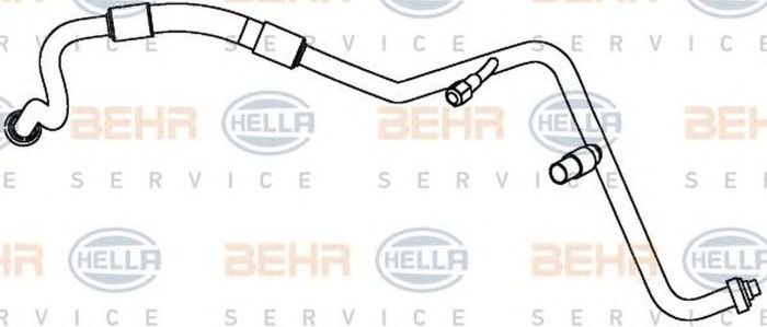 Conducta presiune variabila clima FORD FOCUS II Cabriolet HELLA 9GS351338151