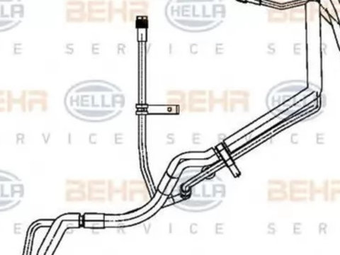 Conducta presiune variabila clima FORD TRANSIT bus HELLA 9GS351338741 PieseDeTop