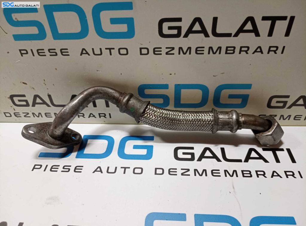 Conducta Retur Ulei Turbosuflanta Skoda Superb 1 2.0 TDI BSS BWW 2002 - 2008 Cod 028145736AH [M6196]