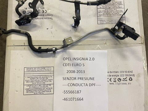 Conducta senzor presiune dpf Opel Insignia 2.0 CDTI EURO 5 A20DT A20DTH