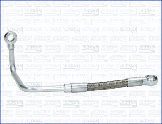 Conducta ulei. incarcare Furtunul de ungere a turcochargerului ALFA ROMEO 159 FIAT CROMA 1.9 06.05- ALFA ROMEO 159 (939_), Sedan, 06.2005 - 12.2012 Ajusa OP10133