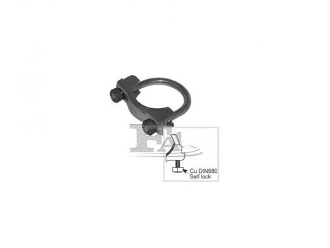 Conector teava esapament Audi AUDI A4 (8E2, B6) 2000-2004 #2 1096825