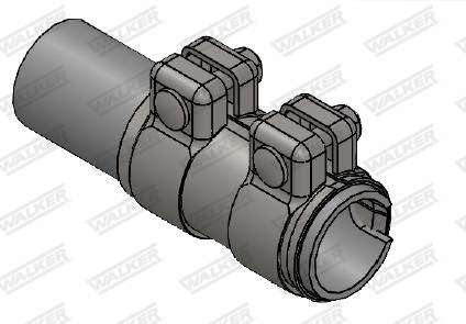 Conector teava sistem de esapament ~ Audi A4 2006 