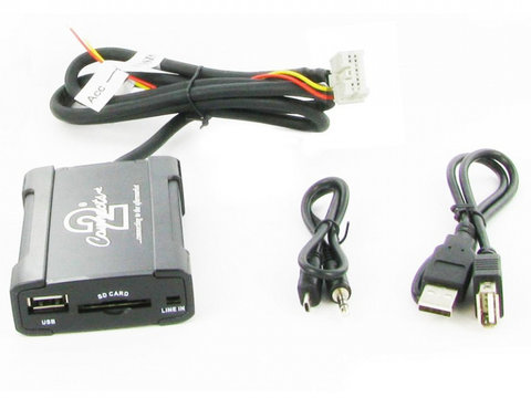 Connects2 CTANSUSB001 Interfata Audio mp3 USB/SD/AUX-IN NISSAN Almera/Primera/Tiida