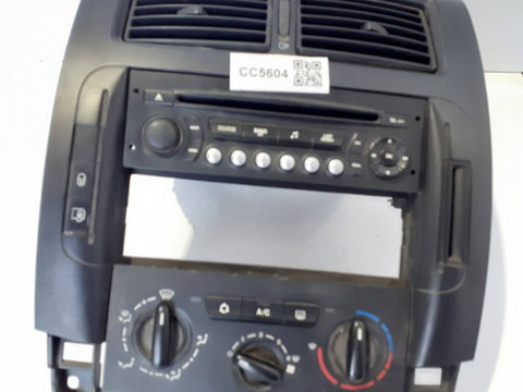 Consolă Centrală +Radio cd+Panou Control clima Peugeot 207 2006-2015 a1079302