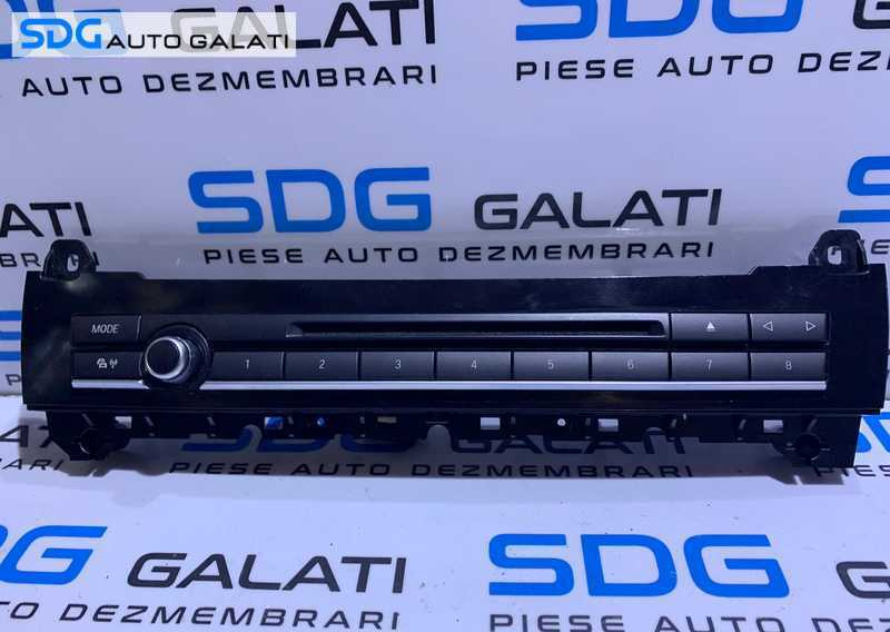 Consola Butoane Comanda Navigatie Radio CD Player Navigatie CIC BMW Seria 5 F10 F11 2009 - 2017