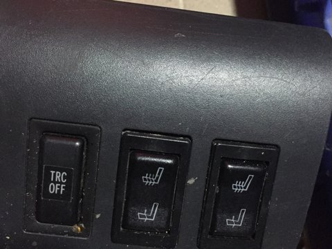 Consola butoane scaune incalzite Toyota Corolla Verso si TRC
