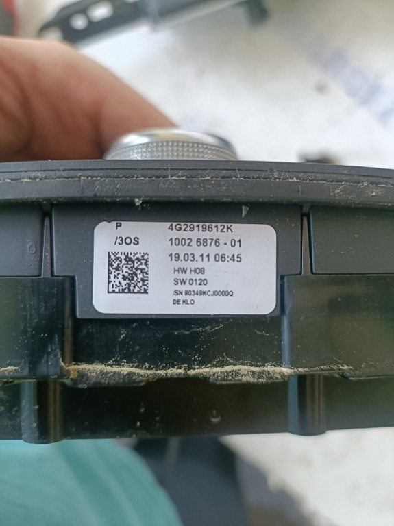 Consola centrala Audi A6 C7 2.0 2014 4G2919612K