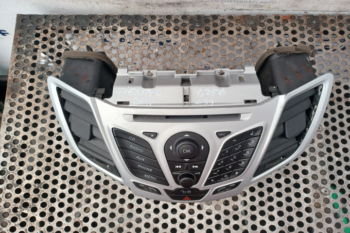 Consola centrala Ford Fiesta 6 [2008 - 2013] Hatchback 5-usi 1.25 MT (60 hp)