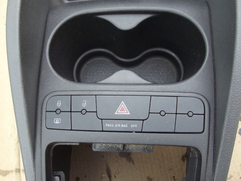Consola Centrala Seat Ibiza 6J 2008-2015 suport pahare consola Ibiza