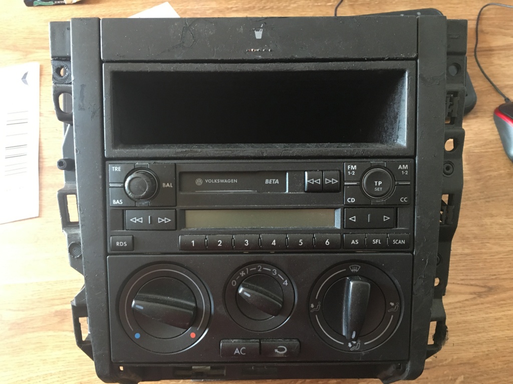 Consola centrala VW Golf 4, VW Bora