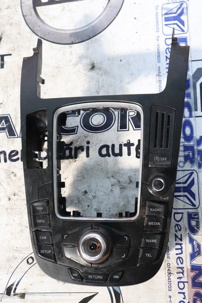 CONSOLA MULTIMEDIA AUDI A4 B8 2009, COD: 8T0 919 609 F