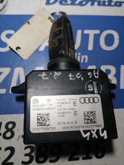 Contact cu cheie Audi A6 C6 4F0909131 E 2004-2009