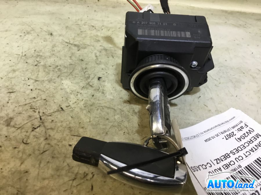 Contact cu Cheie Auto A2079057101 Mercedes-Benz C-CLASS W204 2007