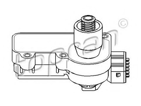 Control, clapeta acceleratie CITROËN BERLINGO caroserie (M_) (1996 - 2016) TOPRAN 111 613