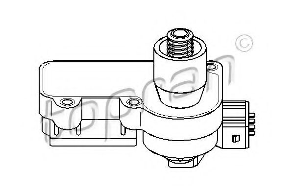 Control, clapeta acceleratie SEAT IBIZA Mk II (6K1) (1993 - 1999) TOPRAN 108 847