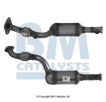 Convertizor catalitic RENAULT KANGOO 1997-n/a BM CATALYSTS BM90745H