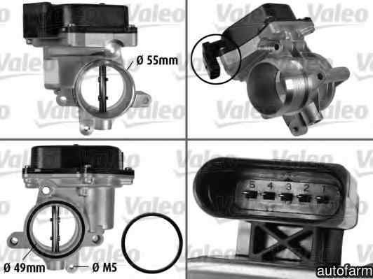 Corp clapeta acceleratie SKODA RAPID Spaceback NH1 VALEO 700432