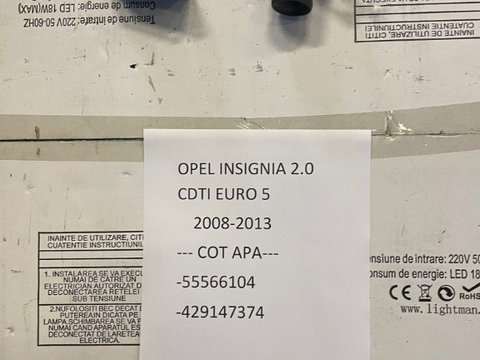Cot teava racire apa Opel Insignia 2.0 CDTI EURO 5 A20DT A20DTH