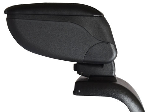 Cotiera BestAutoVest pentru Seat Leon 3 2013- , rabatabila cu capac culisabil imbracat in piele eco, model ArmCik