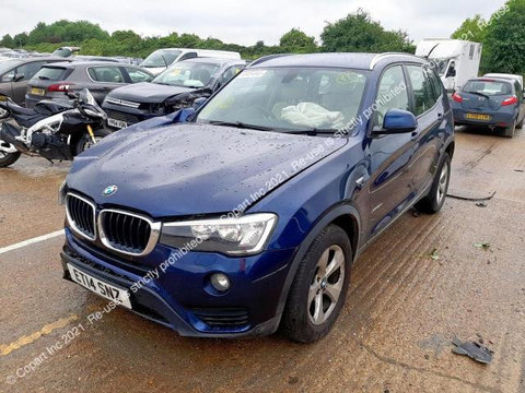 Cotiera BMW X3 F25 [facelift] [2014 - 2017] Crossover xDrive20d AT (190 hp) FACELIFT