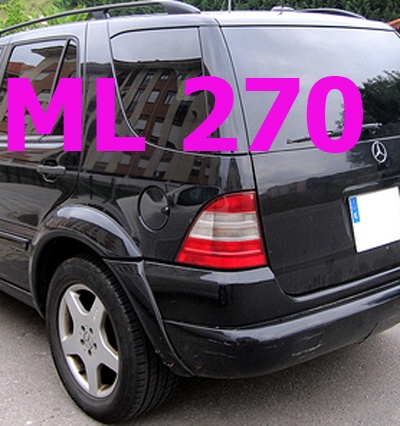 Cotiera Mercedes ML270 CDI AMG W163 2.7 AUTOMAT 2003 NEGRU 163CAI