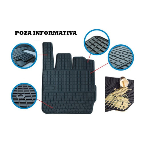 Covoare cauciuc MITSUBISHI L200 2016-2019 ( 547679
