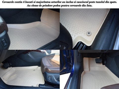 Covoare cauciuc stil tavita BEJ AUDI A3 III - 8V 2012-> AL-220217-16