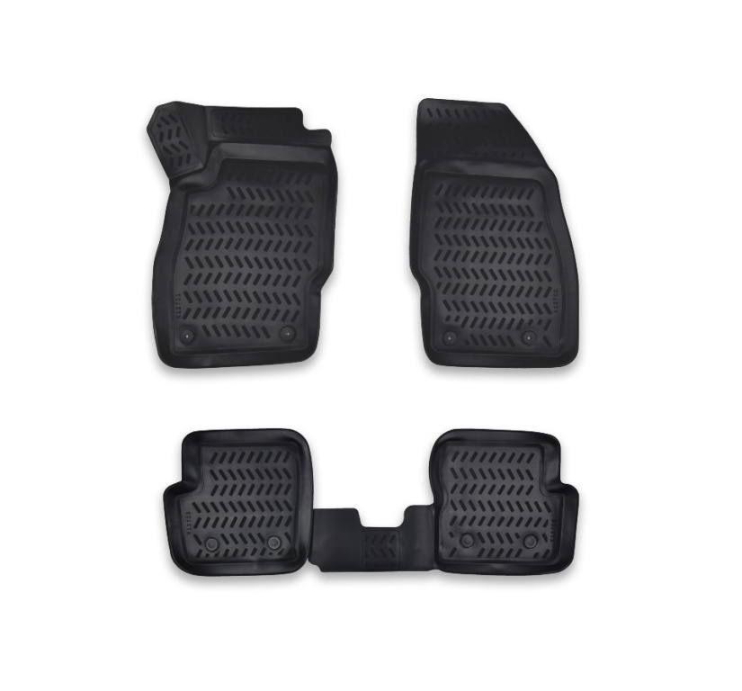 Covoare cauciuc stil tavita Opel Opel Corsa D 2006-2014 Cod:3D AP-1024,A80