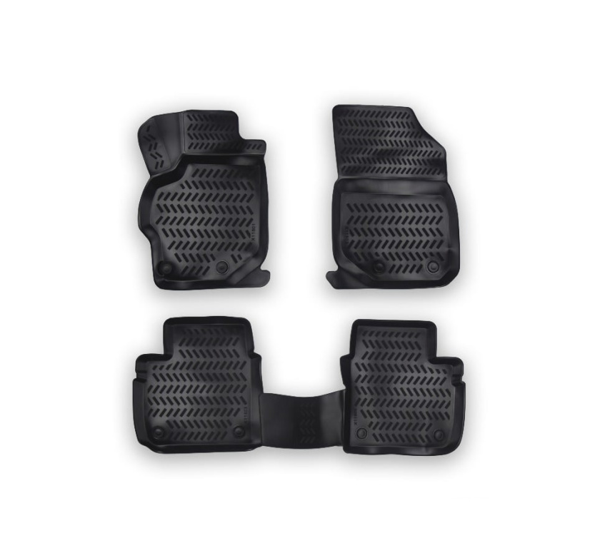 Covoare cauciuc stil tavita Peugeot 301 (2012-) Cod:3D AP-1006,A80