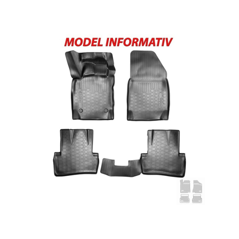 Covoare cauciuc stil tavita Renault Renault Scenic